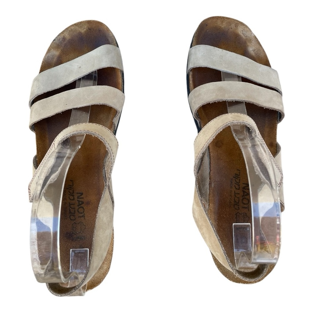 Naot Women's Stone Kayla Comfort Casual Flat Sandals 42 EU 11 US - Picture 8 of 9